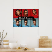 Ontwerp je eigen 6 fotocollage poster (Keuken)
