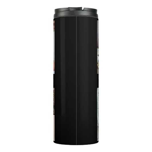 Ontwerp je eigen 6 fotocollage thermosbeker (Achterkant)