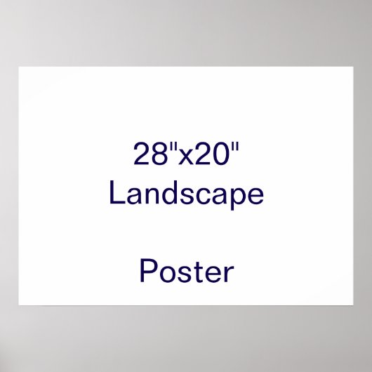 Ontwerp Je Eigen 71x51cm Poster (Voorkant)
