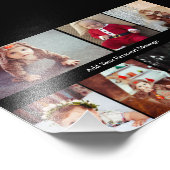 Ontwerp je eigen 7 fotocollage foto afdruk (Hoek)