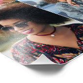 Ontwerp je eigen 7 fotocollage foto afdruk (Hoek)