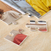 Ontwerp je eigen 7 fotocollage legpuzzel (Zijkant)