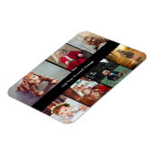 Ontwerp je eigen 7 fotocollage magneet (Linkerzijde)