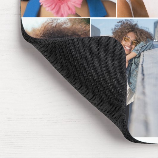 Ontwerp je eigen 7 fotocollage muismat (Hoek)