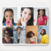 Ontwerp je eigen 7 fotocollage muismat (Voorkant)