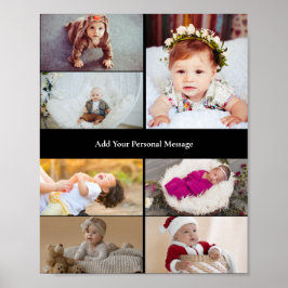 Ontwerp je eigen 7 fotocollage poster