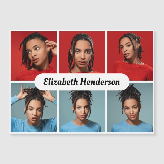 Ontwerp Je Eigen 8 Foto Collage (Voorkant)