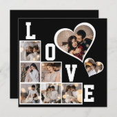 Ontwerp Je Eigen 8 Foto Collage Bedankkaart (Voorkant / Achterkant)