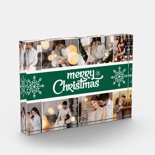 Ontwerp je eigen 8 foto collage kerstvakantie (Links)