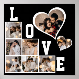 Ontwerp Je Eigen 8 Foto Collage Poster