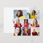 Ontwerp je eigen 8 fotocollage (Voorkant / Achterkant)