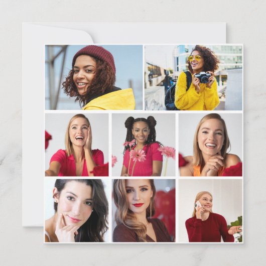 Ontwerp je eigen 8 fotocollage (Voorkant)