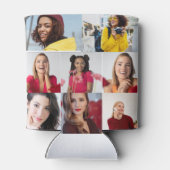 Ontwerp je eigen 8 fotocollage blikjeskoeler (Achterkant)