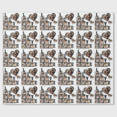 Ontwerp je eigen 8 fotocollage cadeaupapier (Vlak)