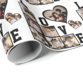Ontwerp je eigen 8 fotocollage cadeaupapier (Rol Hoek)