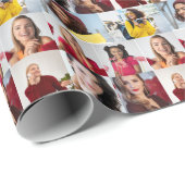 Ontwerp je eigen 8 fotocollage cadeaupapier (Rol Hoek)