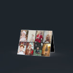 Ontwerp je eigen 8 fotocollage feestdagen kaart<br><div class="desc">Pas uw fotografie aan. U kunt dit aangepaste product maken voor speciale gelegenheden zoals bruiloften,  verjaardagen,  kerst,  Feestdagen,  gedenktekens,  Afstuderen,  Jubilea en meer. Het kan ook worden gegeven als een geschenk aan uw beste vriend,  goede vriend,  familie en familieleden.</div>