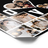 Ontwerp je eigen 8 fotocollage foto afdruk (Hoek)