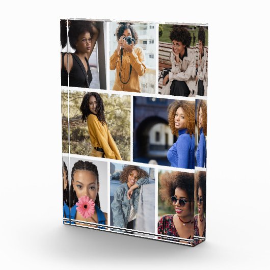 Ontwerp je eigen 8 fotocollage fotoblokken (Rechts)