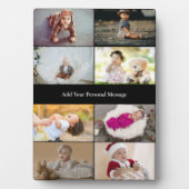 Ontwerp je eigen 8 fotocollage fotoplaat (voorkant)