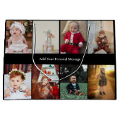 Ontwerp je eigen 8 fotocollage groot cadeauzakje (Voorkant)