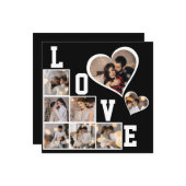 Ontwerp je eigen 8 fotocollage kaart (Voorkant / Achterkant in situ)