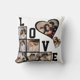 Ontwerp je eigen 8 fotocollage kussen