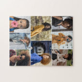 Ontwerp je eigen 8 fotocollage legpuzzel (Horizontaal)