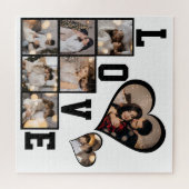 Ontwerp je eigen 8 fotocollage legpuzzel (Horizontaal)