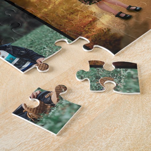 Ontwerp je eigen 8 fotocollage legpuzzel (Zijkant)