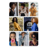 Ontwerp je eigen 8 fotocollage magneet (Verticaal)