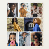 Ontwerp je eigen 8 fotocollage planner (Achterkant)