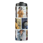 Ontwerp je eigen 8 fotocollage thermosbeker (Voorkant)