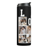 Ontwerp je eigen 8 fotocollage thermosbeker (Gedraaid links)