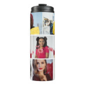 Ontwerp je eigen 8 fotocollage thermosbeker (Voorkant)