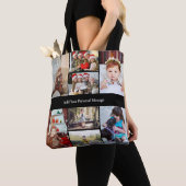 Ontwerp je eigen 8 fotocollage tote bag (Dichtbij)