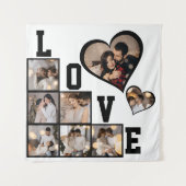 Ontwerp je eigen 8 fotocollage wandkleed (Voorkant)