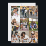 Ontwerp Je Eigen 9 Foto Collage Kaart<br><div class="desc">Maak uw eigen persoonlijke fotografie. U kunt dit product aanpassen voor speciale gelegenheden zoals trouwfeesten,  verjaardagen,  Kerstmis,  feestdagen,  herdenkingen,  afstuderen,  jubilea en meer. Het kan ook worden geschonken aan uw beste vriend,  goede vriend,  familie en familieleden.</div>