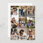 Ontwerp je eigen 9 fotocollage (Voorkant / Achterkant)