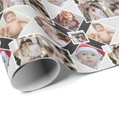 Ontwerp je eigen 9 fotocollage cadeaupapier (Rol Hoek)