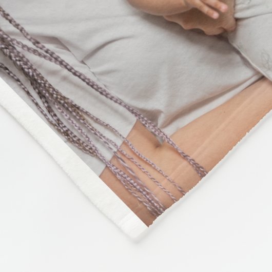 Ontwerp je eigen 9 fotocollage fleece deken (Hoek)