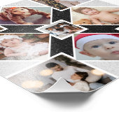 Ontwerp je eigen 9 fotocollage foto afdruk (Hoek)