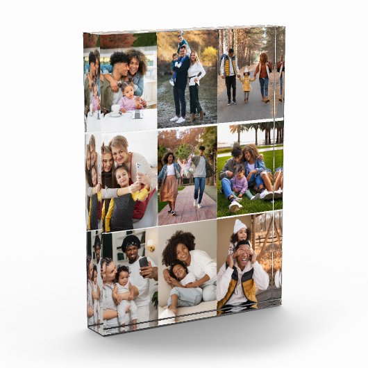 Ontwerp je eigen 9 fotocollage fotoblokken (Links)