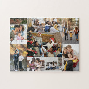 Ontwerp je eigen 9 fotocollage legpuzzel