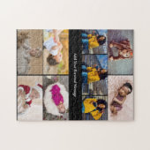 Ontwerp je eigen 9 fotocollage legpuzzel (Horizontaal)
