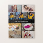 Ontwerp je eigen 9 fotocollage legpuzzel (Verticaal)