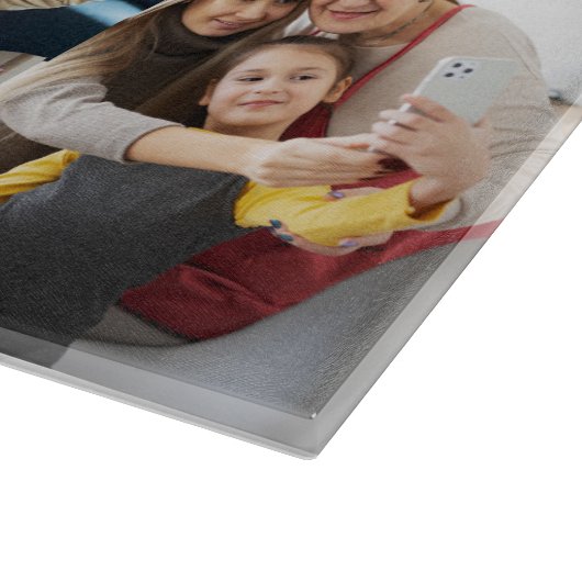 Ontwerp je eigen 9 fotocollage snijplank (Hoek)