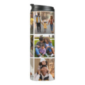 Ontwerp je eigen 9 fotocollage thermosbeker (Geroteerd rechts)