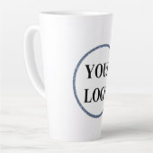 Ontwerp je eigen aandenken Maak het zelf Logo Latte Mok (Linkerhoek)