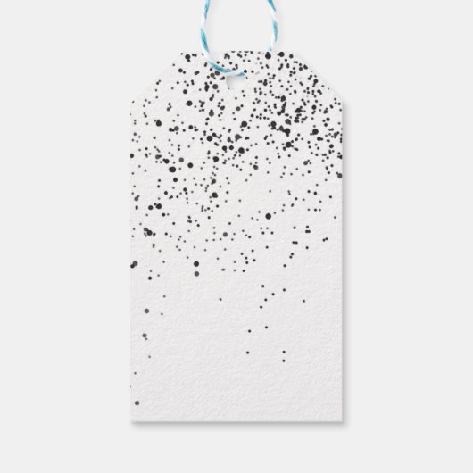Ontwerp Je Eigen Aangepaste Cadeaulabel (Achterkant)